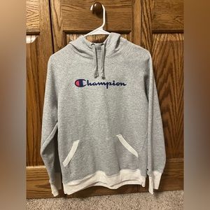 Champion Hoodie - Grey - Size:MEDIUM